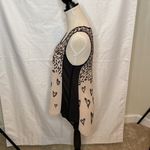 Miss Chievous 38  Heart Tank Sheer Black Cream Size Medium Photo 3