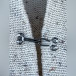 white + warren wool cashmere 3 hook grandpa cardigan oatmeal size medium Tan Photo 8