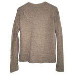 J.Crew  Wool Blend Button Down Long Sleeve Cardigan Sweater Pockets XS Brown Photo 6