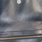 Trussardi Black Leather Tote Bag. Photo 1