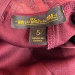 TLC Say Yes To The Prom Maroon Halter Bling Rhinestone Dress Size 5 Purple Photo 6