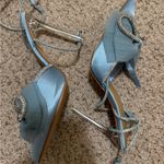 EGO - Elegant Blue Satin Heels with Bow Photo 2