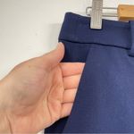 J.Crew Navy Blue Womens Slim Fit Trouser Dress Pants Women 4 Ankle Length Career Photo 1