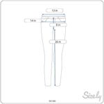 Joy Lab Maroon Red Pink Colorblock Pull On Athletic Athleisure Workout Leggings Photo 6