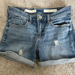 Anthropologie π Pilcro and Letterpress Denim Boyfriend Distressed Shorts Photo 0