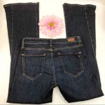 Joie  Ravine Mid Rise Flare Jeans: Dark Wash Photo 4