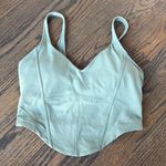 Lululemon Align Corset Tank Top (Grey Eucalyptus) Size 6 NWOT Photo 5