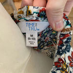Time And Tru Time and‎ Tru boho style floral shirt size Medium (8-10) Photo 3