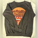 The Rolling Stones , womens black crew neck sweatshirt, new with tags Photo 7