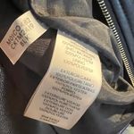 Calvin Klein Women's Black Faux Leather Moto Jacket Size M Photo 3