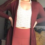 Maroon Cardigan Red Size M Photo 0