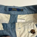 Ralph Lauren NWT polo blue chambray shorts belted size 6 Photo 11