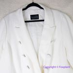 Eloquii New!  white/ivory double‎ breasted blazer, women plus size 24 Photo 2