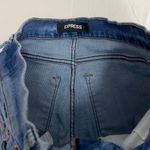 EXPRESS Ankle Legging Mid Rise Blue Photo 5