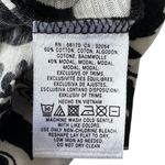 Post Mark Black/White Floral Anthropologie Top Women Blouse Size Small | 6 Photo 2