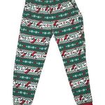 Disney Womens Christmas Winter Pajama 2 pc Set Mickey Mouse Sz Long Tall Photo 2