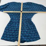 Diane Von Furstenberg  Romper Womens 6 Blue Printed Soleil Kyona Kyoto Navy‎ Photo 4