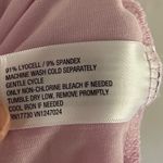 A New Day Pink Faux Wrap Midi Dress Stretch Comfy Casual Pastel Summer XL Photo 2