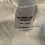 😍 Cutest Mayfair White and Green All Stars Jersey V Neck T Shirt Photo 6