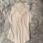 Intimissimi White and Blue Eyelet Lace Bodysuit Size M Photo 3