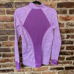 Eddie Bauer  Purple Quarter 1/4 Side Zip Pullover Sweatshirt Women's Size Small Photo 5