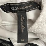 BCBGMAXAZRIA Dalia Black and White Sleeveless Dress with Asymmetrical Hem Size 2 Photo 8