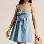 Abercrombie & Fitch  strappy babydoll mini dress size xs Photo 0