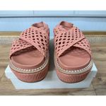 Ulla Johnson Gili Woven Leather Flatform Sandals Sundew Size 9/9.5 US 40 EU NIB Photo 5
