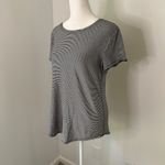 Lululemon black & white striped short-sleeve t-shirt Photo 2