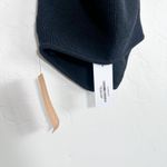 Reformation  | NWT Romy 100% Cotton Halter Knit Button Sweater Vest in Black Photo 5