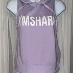 Gymshark  Purple Sleeveless Hooded Crop Sweatshirt Photo 0