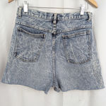 Vintage Stefano Acid Wash Denim Cut Off Shorts Blue Size 29 Photo 4