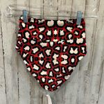 Kulani Kinis NWT  Animal Print / Black High Waist Swim Bikini Bottoms Reversible Photo 2