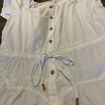 Free People  A Sight For Sore Eyes White Romper Photo 5