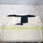 Liz Claiborne  Liz & co. sweater navy cream size small Photo 5