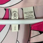 Cato Women's Plus Size 18/20 Abstract Print Blouse Photo 3