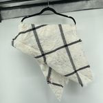 Candie's Candie’s Women’s Confetti Windowpane Plaid Acrylic Knit Triangle Wrap Scarf OS Photo 7