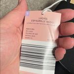 Seychelles Serra Black and Tan Espadrille Tie Up Wedges Size 9 NWT Photo 3