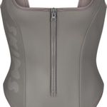 SKIMS Rubbersized Scuba Swim Scoop Neck Onepiece in Gray Chalk, Size XXS Photo 7