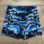 CVG Constantly Varied Gear High Rise Side Pocket Training Shorts Blue Print M Size M Photo 2