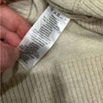 French Connection 🤍  Ribbed Cowlneck Sweater – Light Oatmeal, Size Medium Photo 8