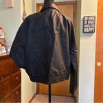 Wild Fable black pleather moto bomber jacket size XL Photo 2