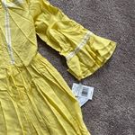 Violet Weekend Two Piece Mask/Dress Set SIZE L Yellow Size L Photo 1