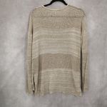 Jack by BB Dakota  Tan Linen Cotton Pullover Knit Preppy Sweater Small Photo 1