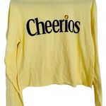 Cheerios Women's  crop top size M long sleeve. yellow color has cut down by owner Photo 0
