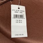 Aerie  Wireless Lightly Lined Lace Back Double Straps Bra Brown‎ Women Size 38D Photo 4