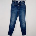 Anthropologie CLOSED Skinny Pusher 2021 Organic Cotton Made In Italy Size 23 Blue Photo 1