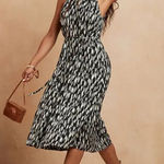 Banana Republic  Halter Twist Neck Midi Dress NWT Photo 0