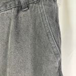 Forever 21 Women Cargo Jeans Black Size 28 High Rise Wide Leg Denim Pants Baggy Photo 3