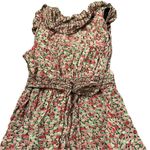 Monsoon Pink Floral Ruffle Viscose Romantic
Midi dress size 12 Photo 2